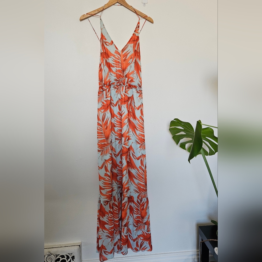 Maxi Dress With Pockets H&M Size 14